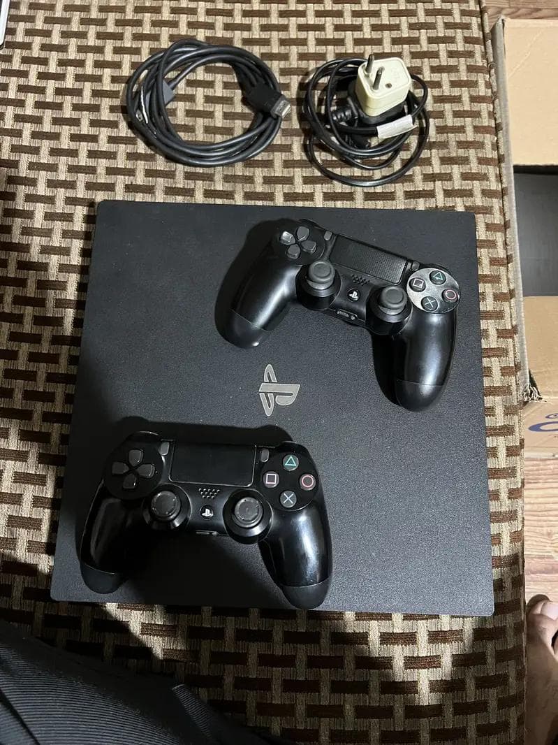 PlayStation 4 Pro 1TB exact unit photo 1